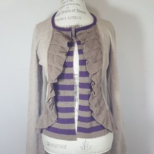 Sparrow Anthropologie open front cardigan